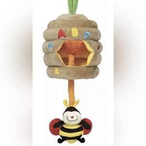 Melissa and Doug K's Kids Pull Beehive Plush Toy Bee Hive *No Music*